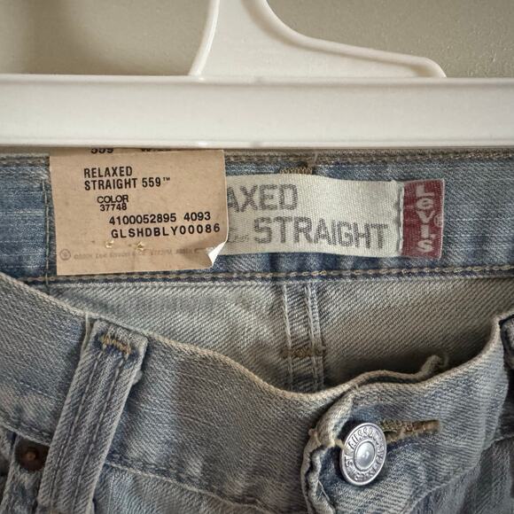 Levi’s 559 Relaxed Straight Jeans NWT 28x30 - Picture 2 of 5